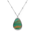 Sea and sand - art necklace