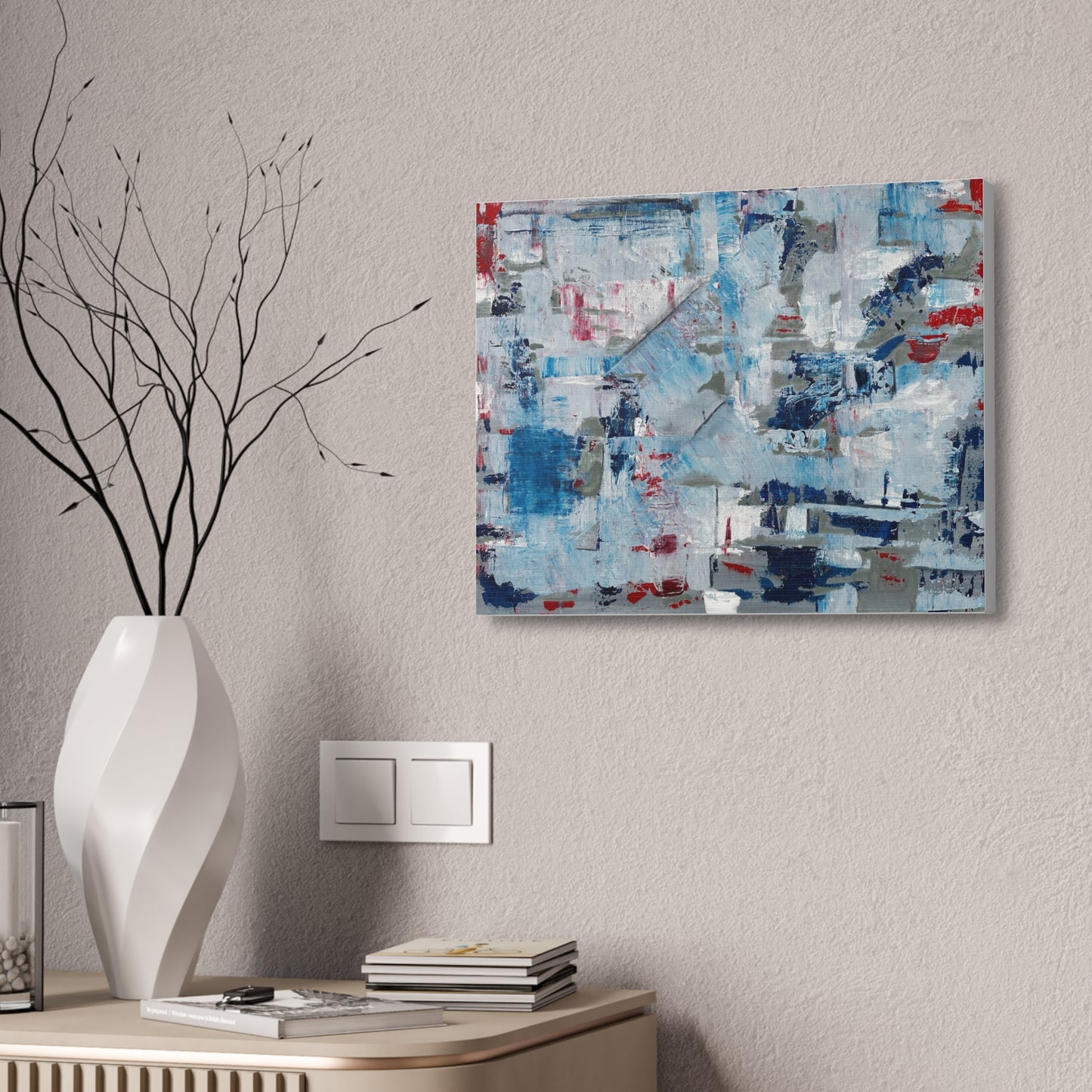 The shape of what remains  Canvas 1.5" print