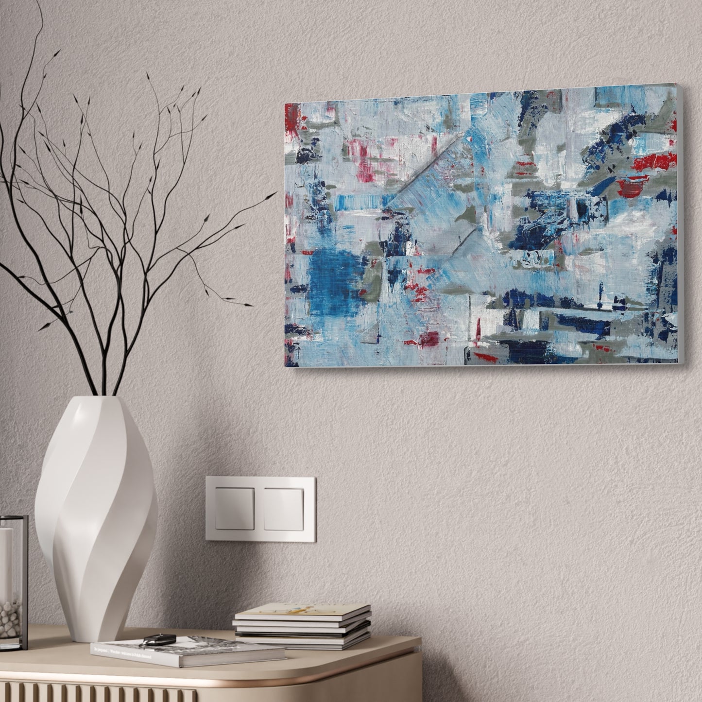 The shape of what remains  Canvas 1.5" print