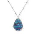 Sea and destiny- art necklace