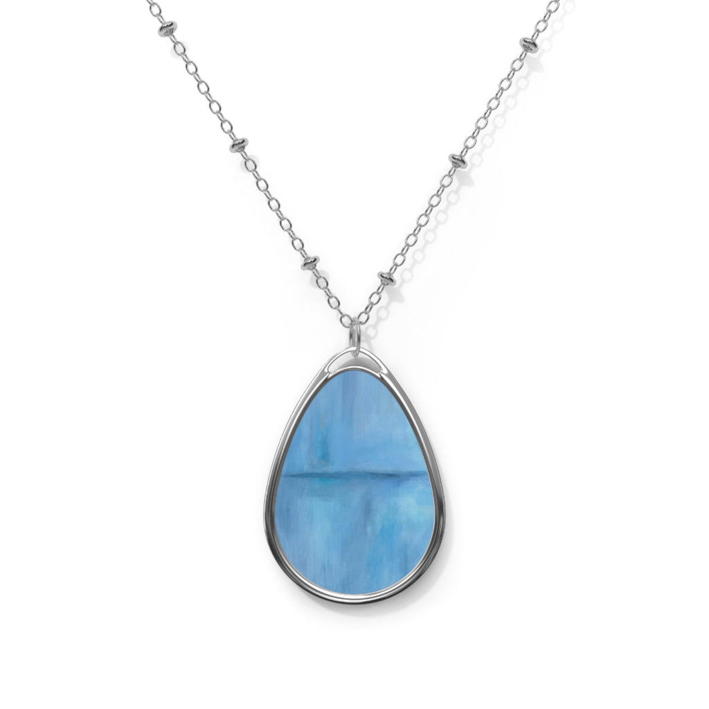 Exhale -  art necklace