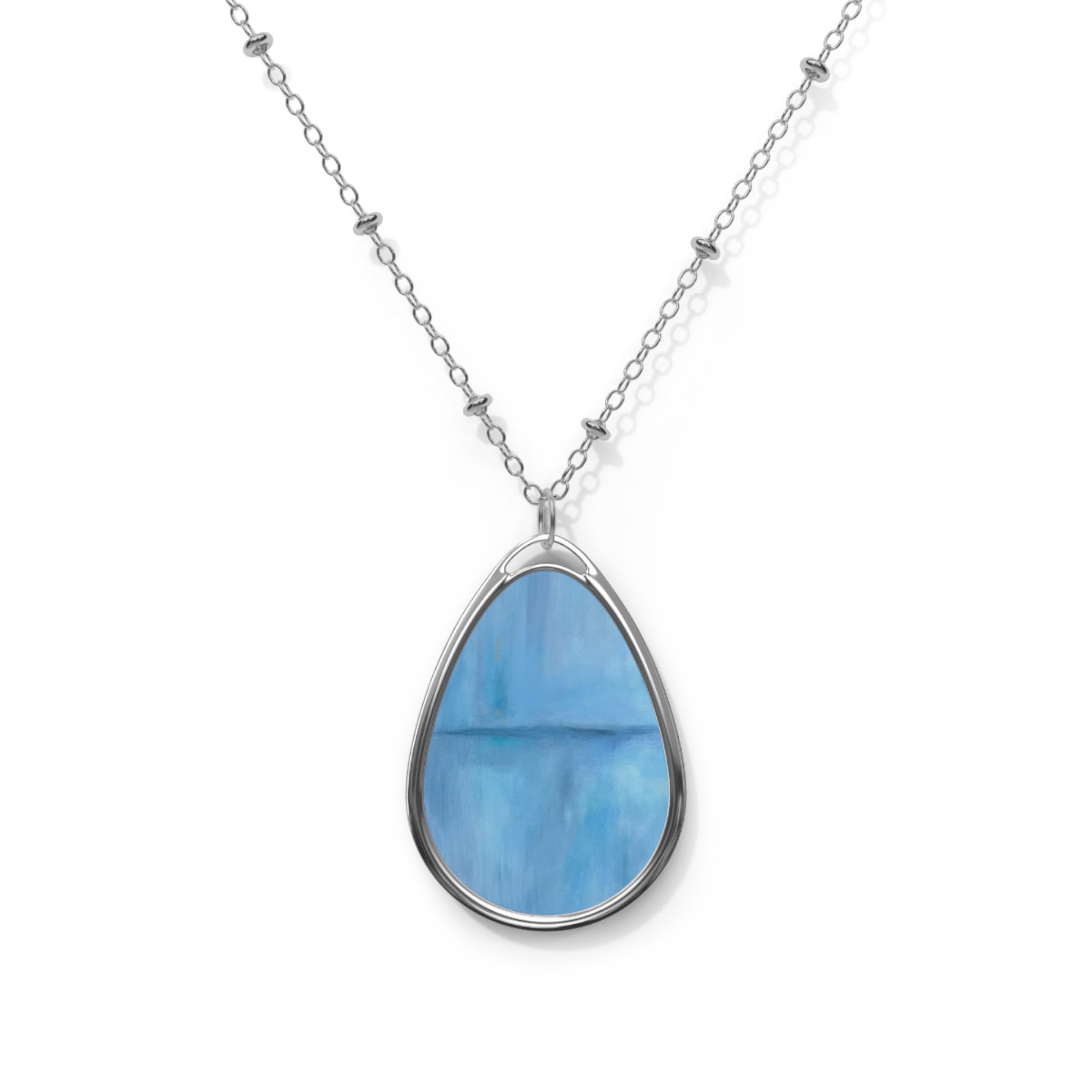 Exhale -  art necklace