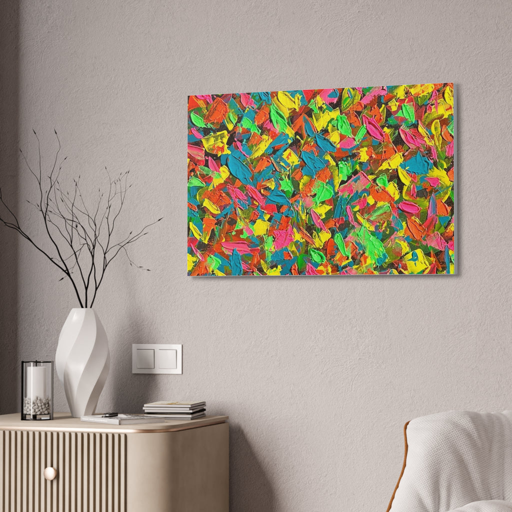 Neon rewind print