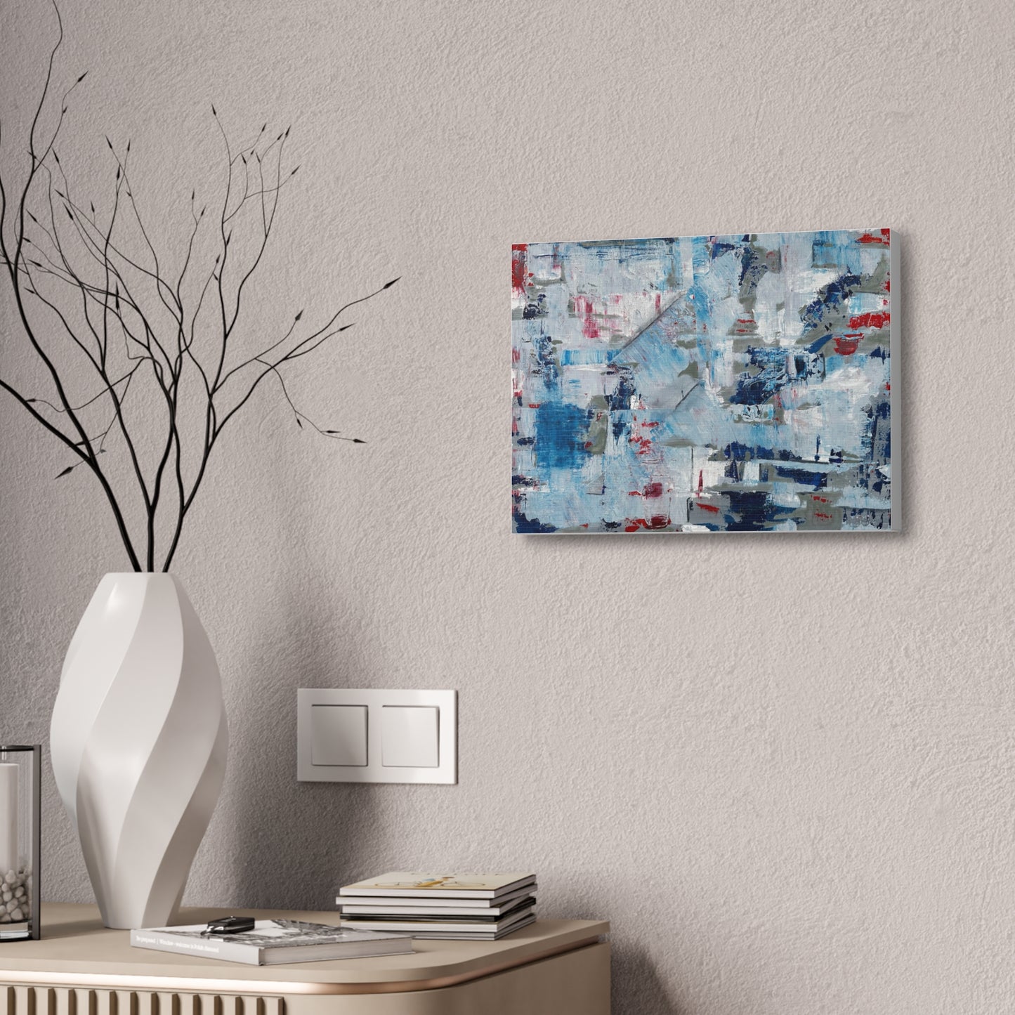 The shape of what remains  Canvas 1.5" print