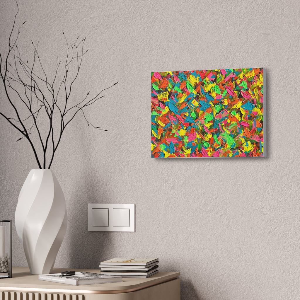 Neon rewind print