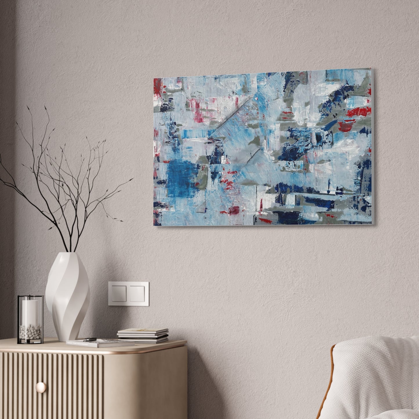 The shape of what remains  Canvas 1.5" print