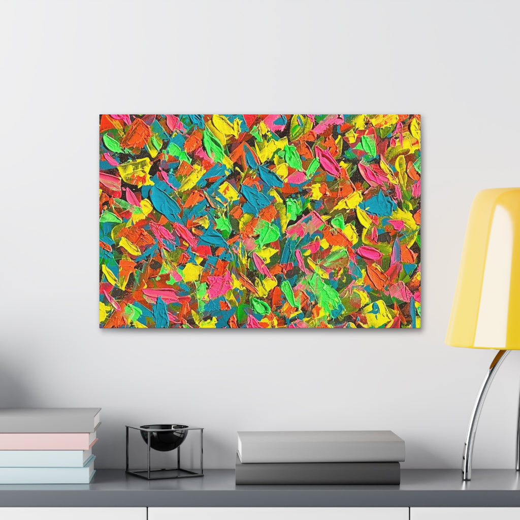 Neon rewind print