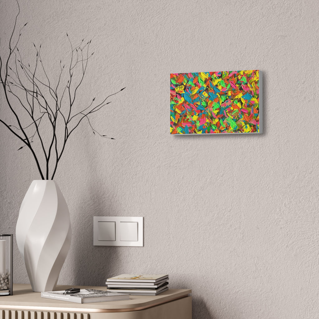 Neon rewind print