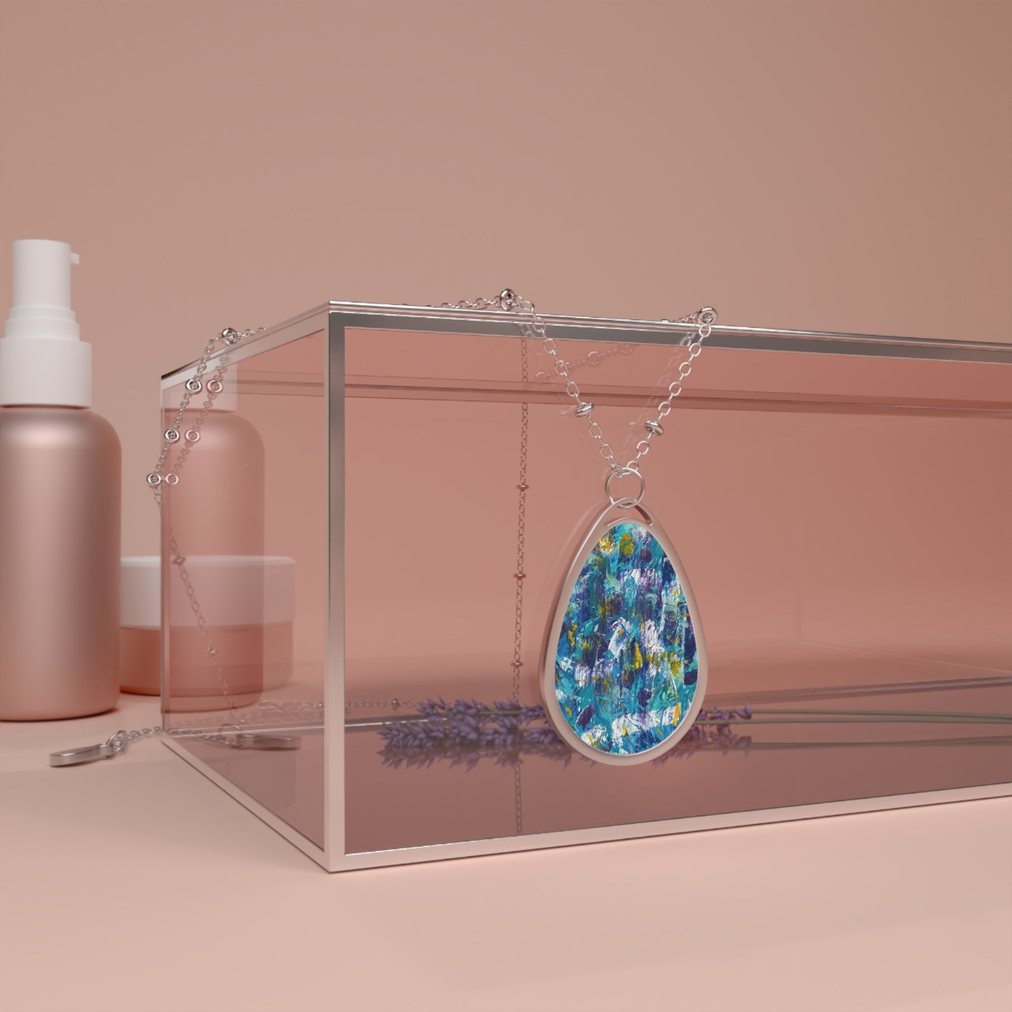 Fragments of me -  art necklace