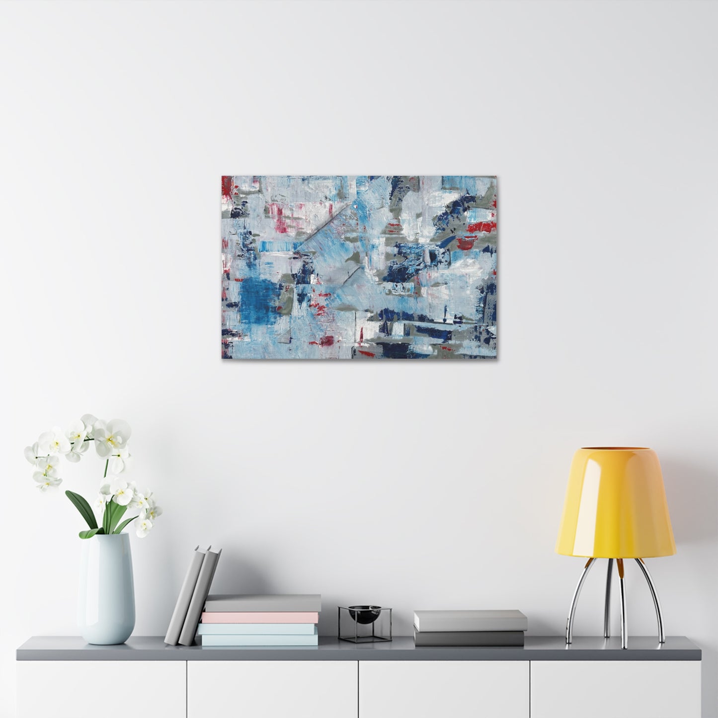 The shape of what remains  Canvas 1.5" print