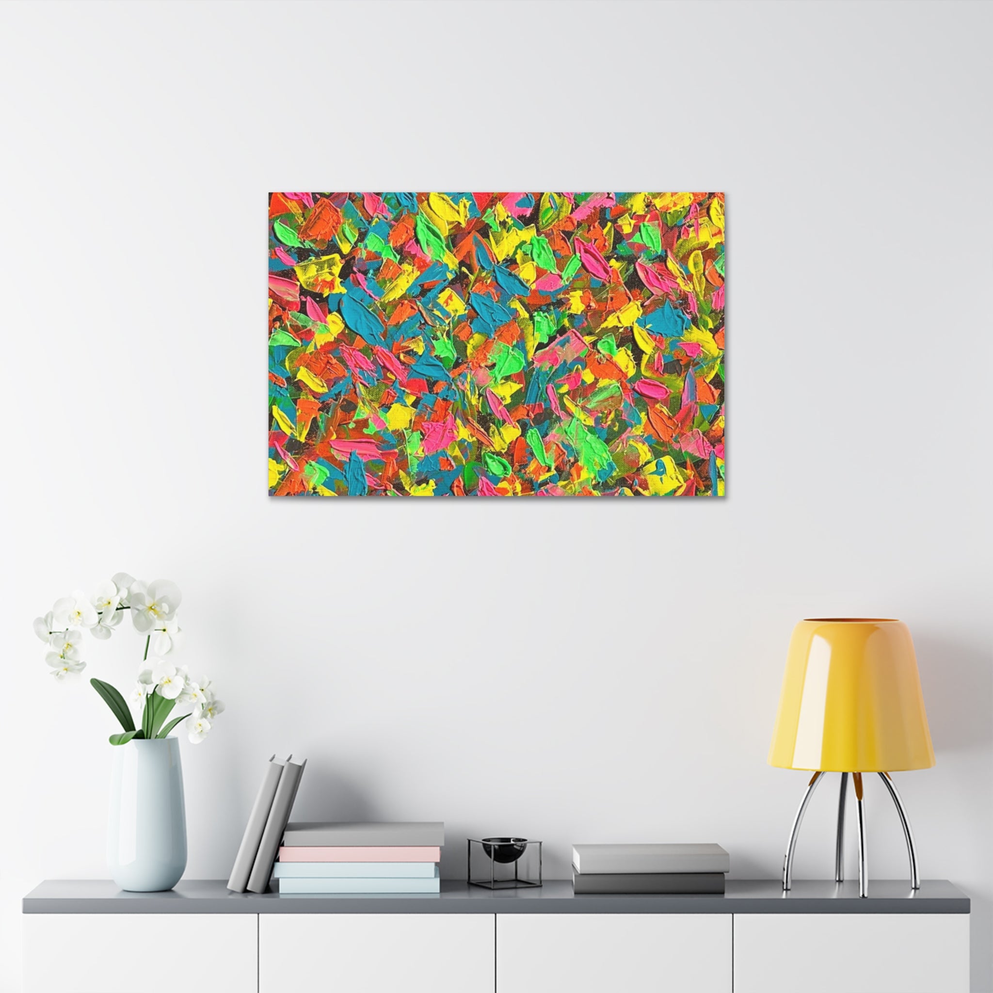 Neon rewind print
