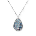 The shape of what remains- art necklace