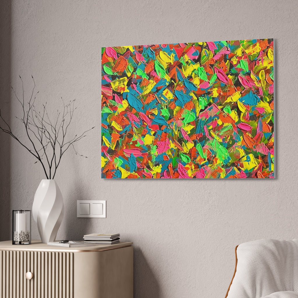 Neon rewind print