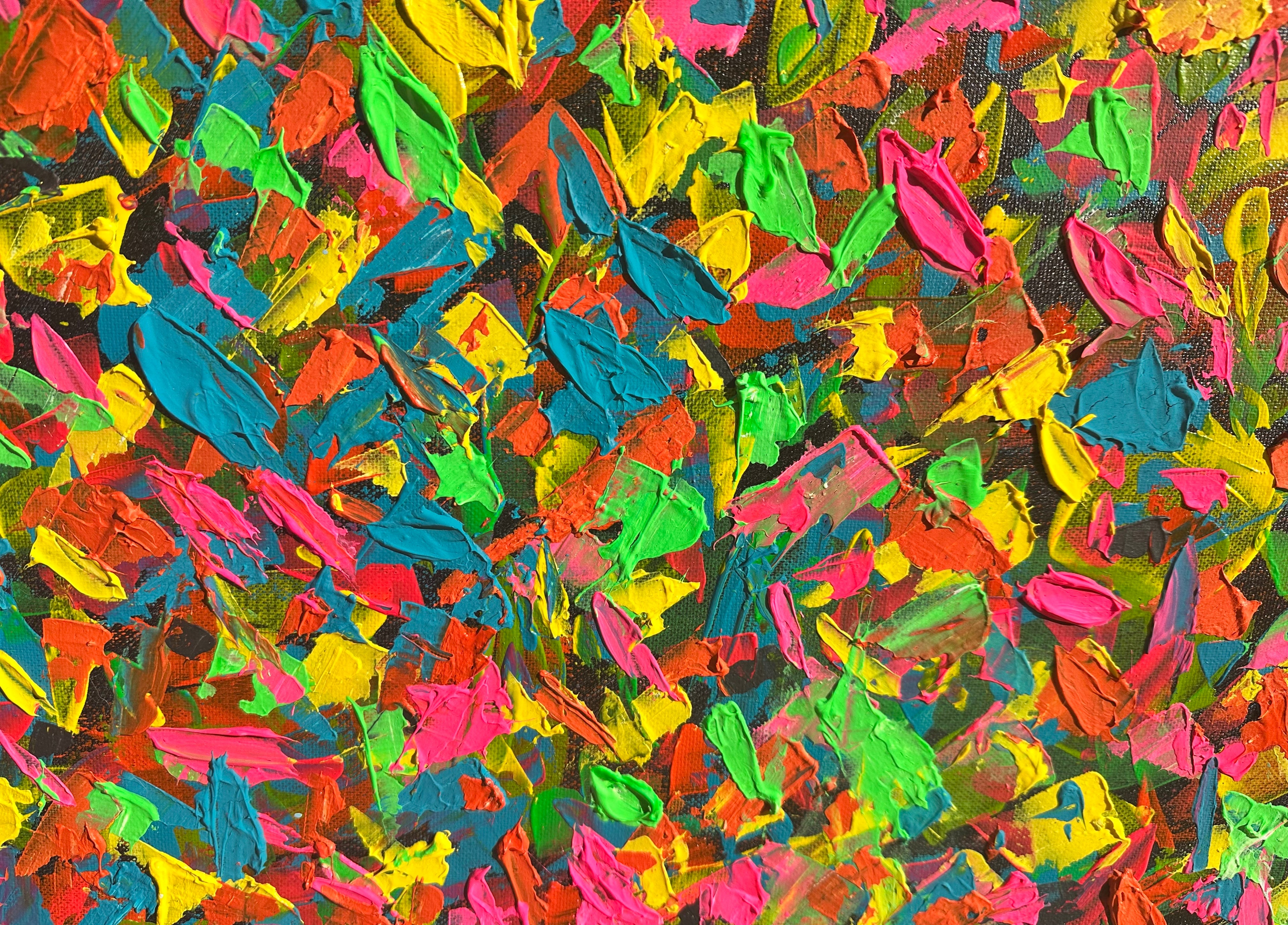 Neon rewind original art