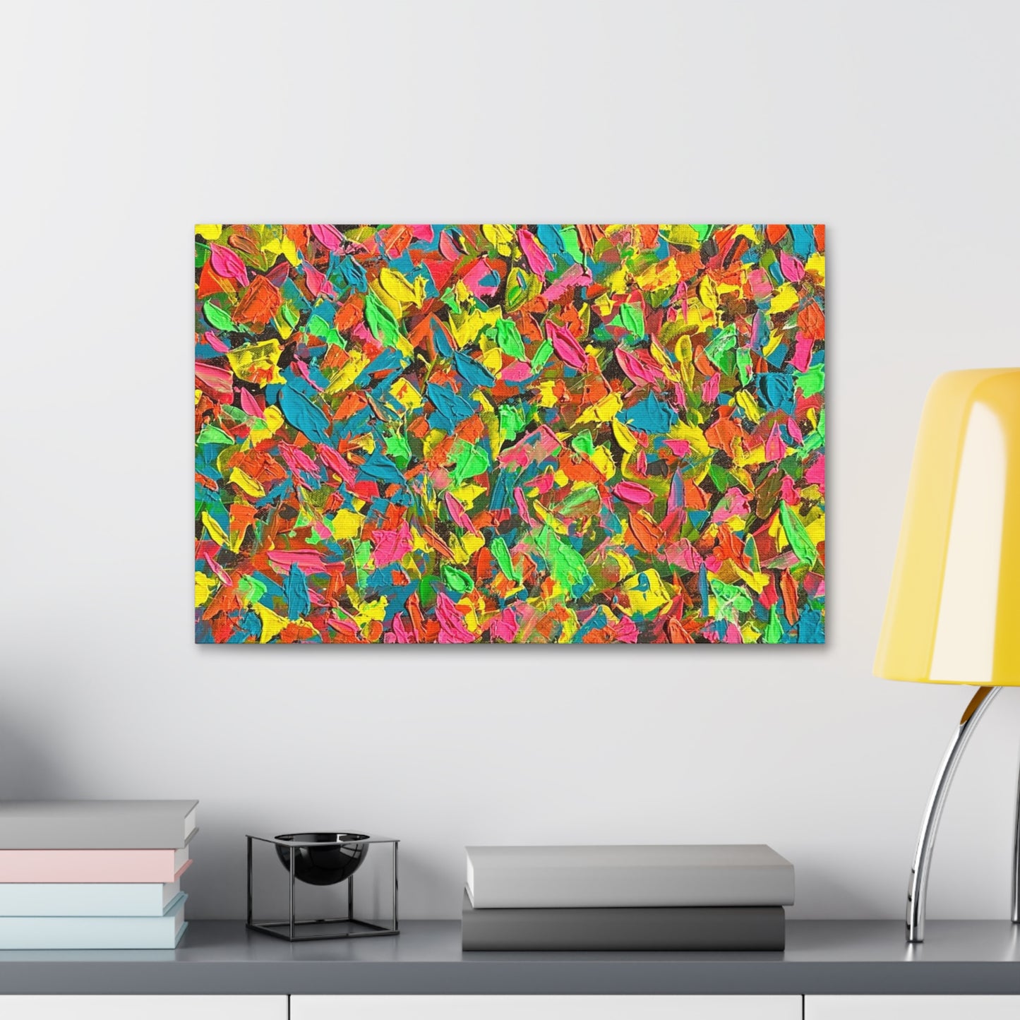 Neon rewind print