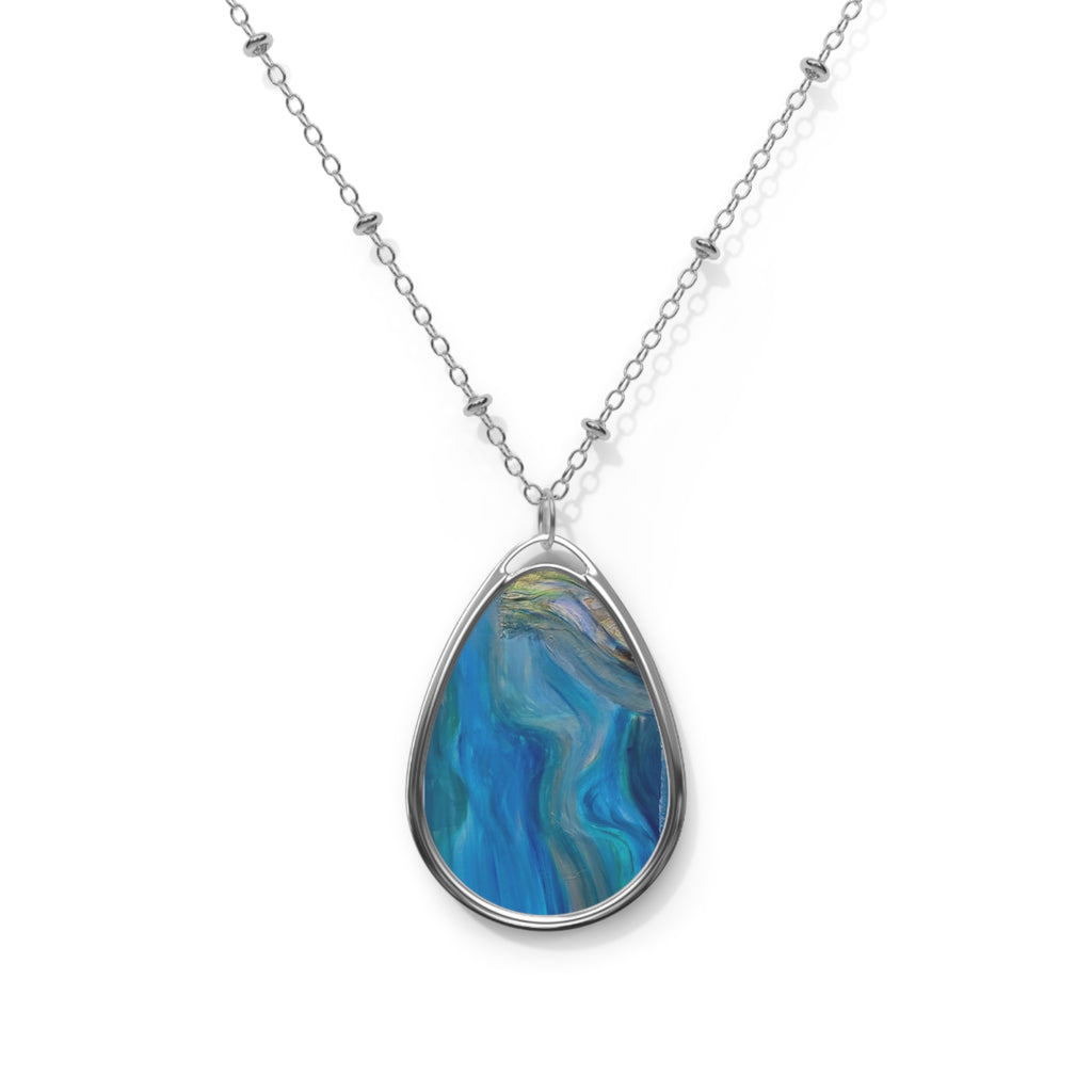 Unheld- art necklace