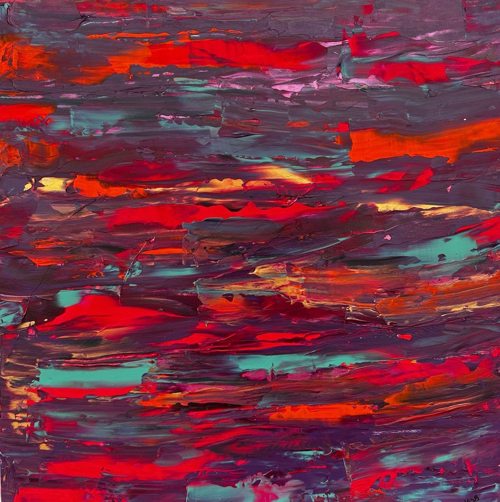 Soul Ablaze original art