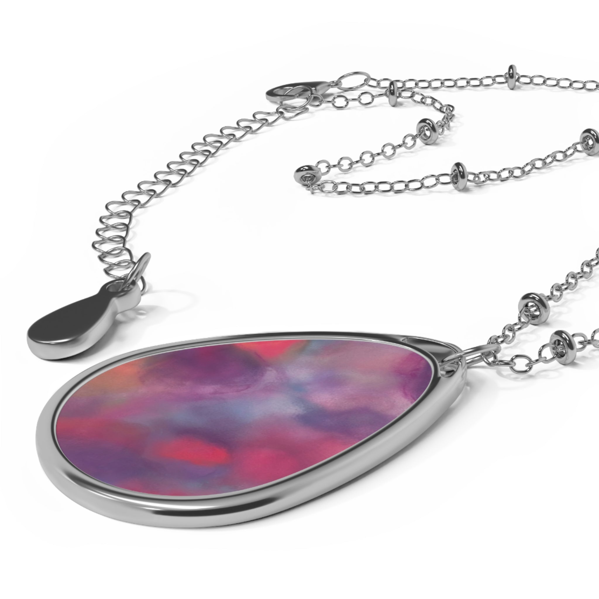 Meet me at sunset — art necklace