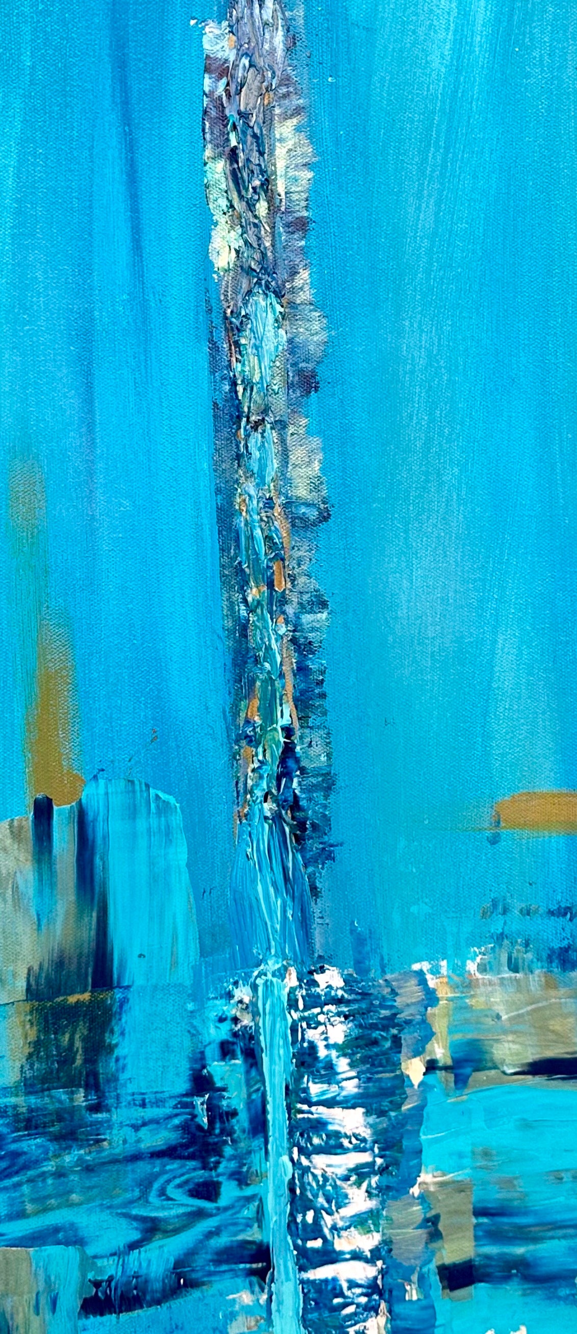 I am still here 24x30 gallery canvas original