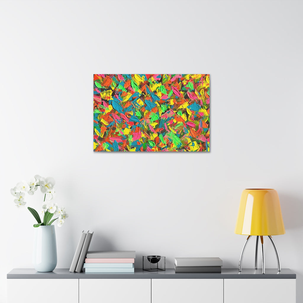 Neon rewind print