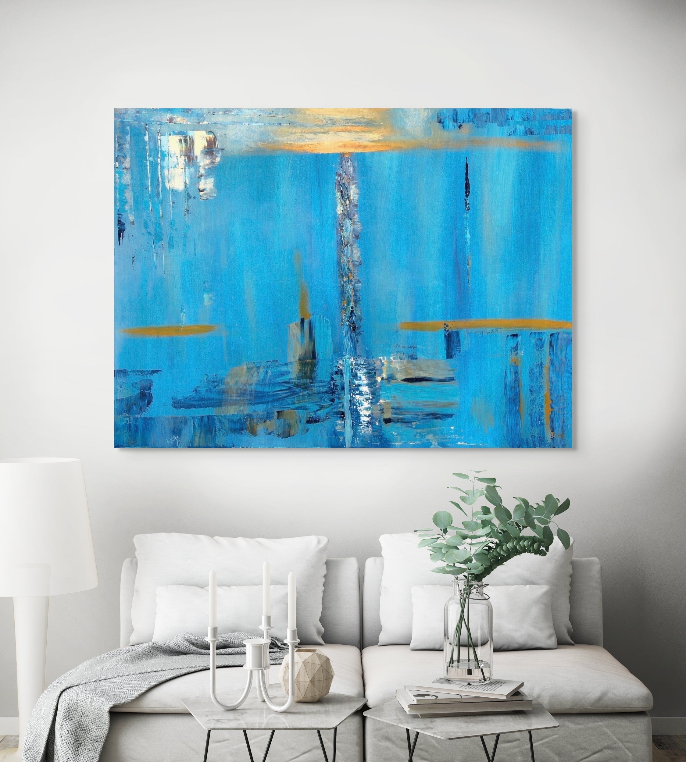 I am still here 24x30 gallery canvas original