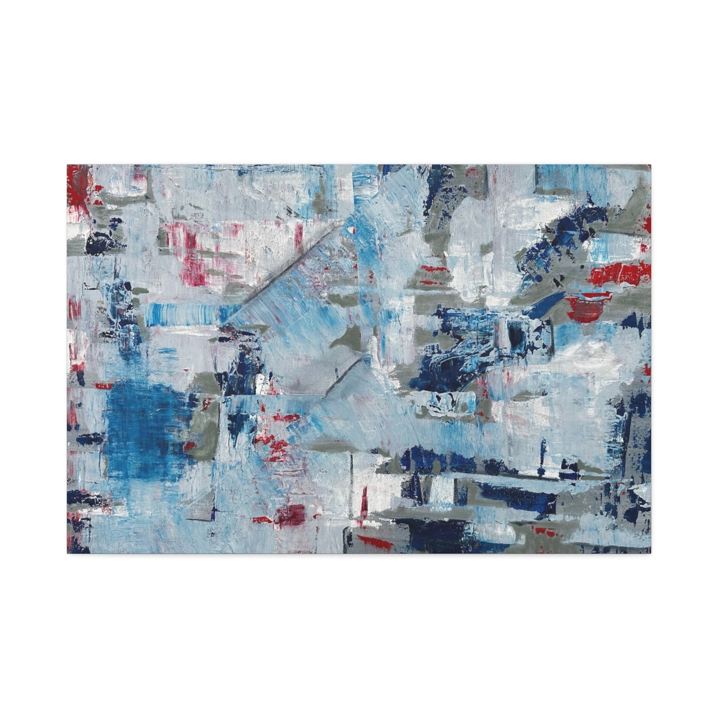 The shape of what remains  Canvas 1.5" print