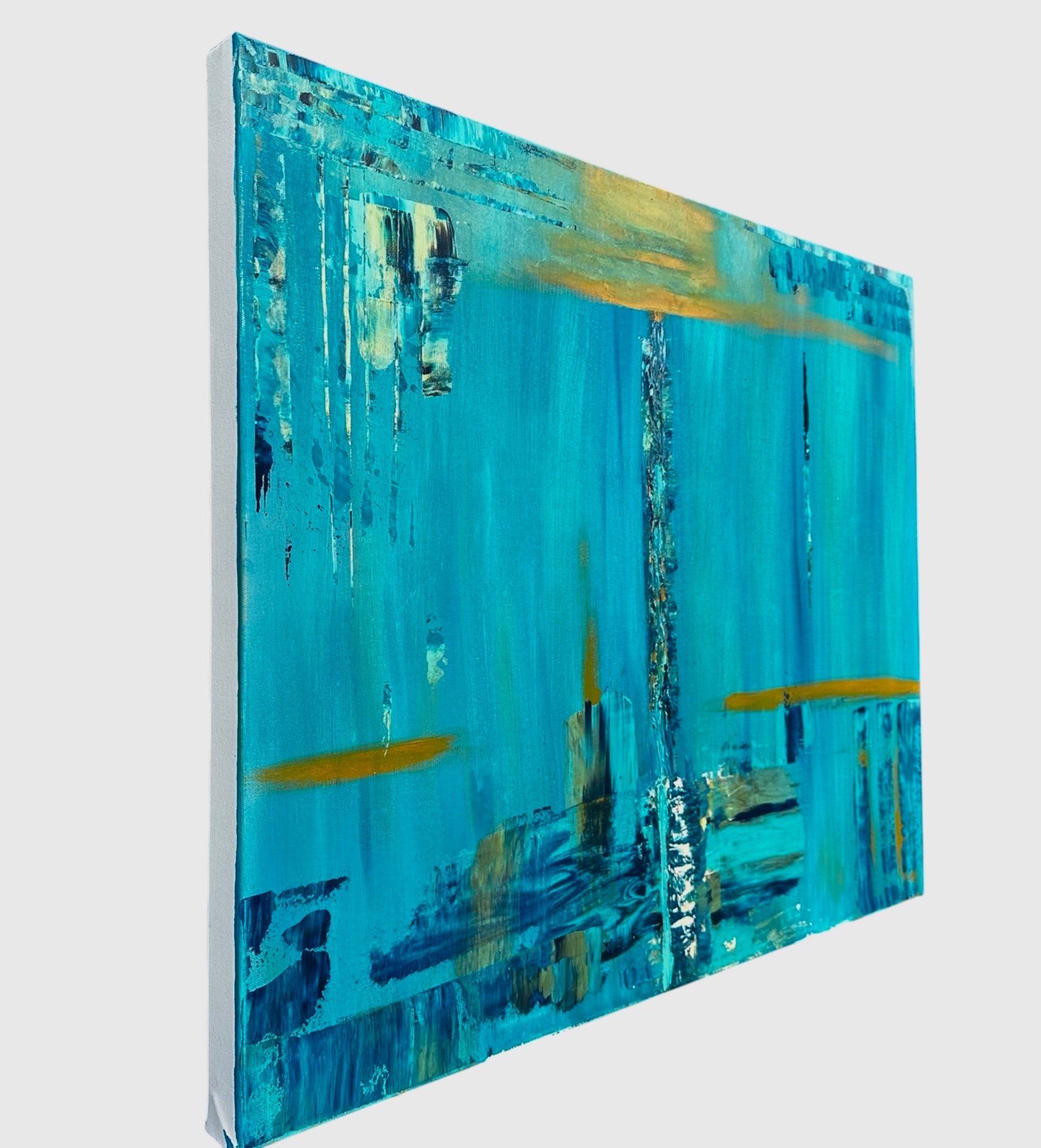 I am still here 24x30 gallery canvas original