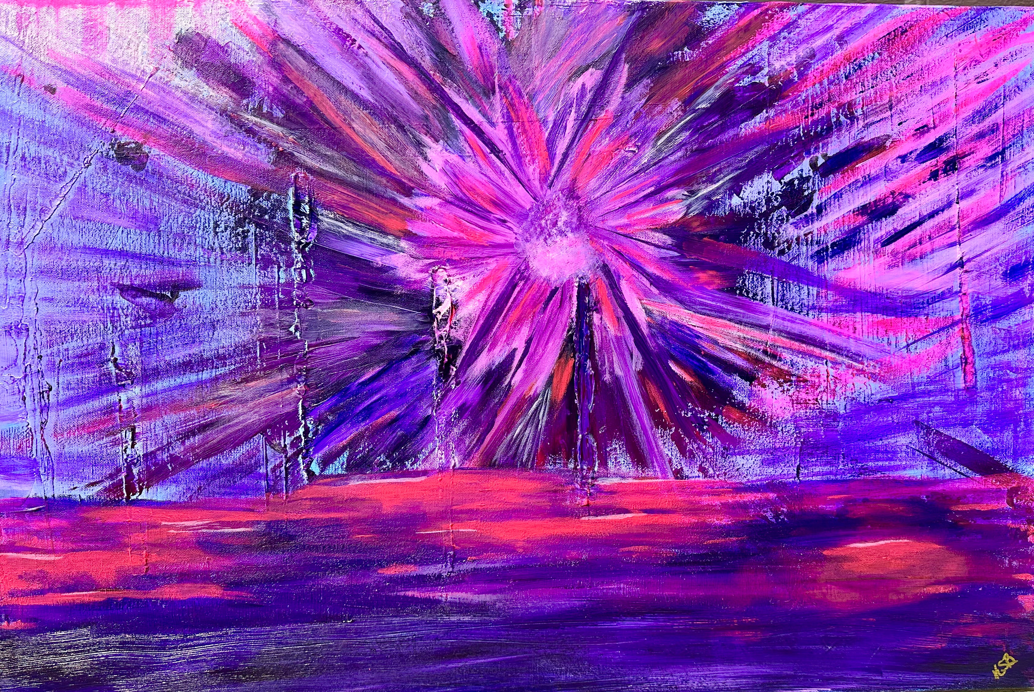 Beauty after disruption Original art 24x34