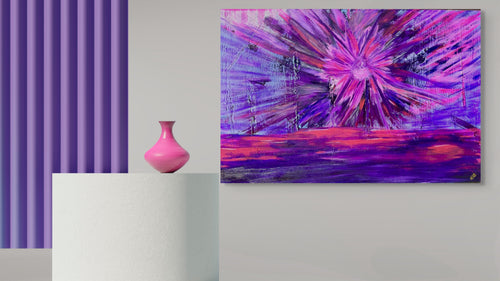 Beauty after disruption Original art 24x34
