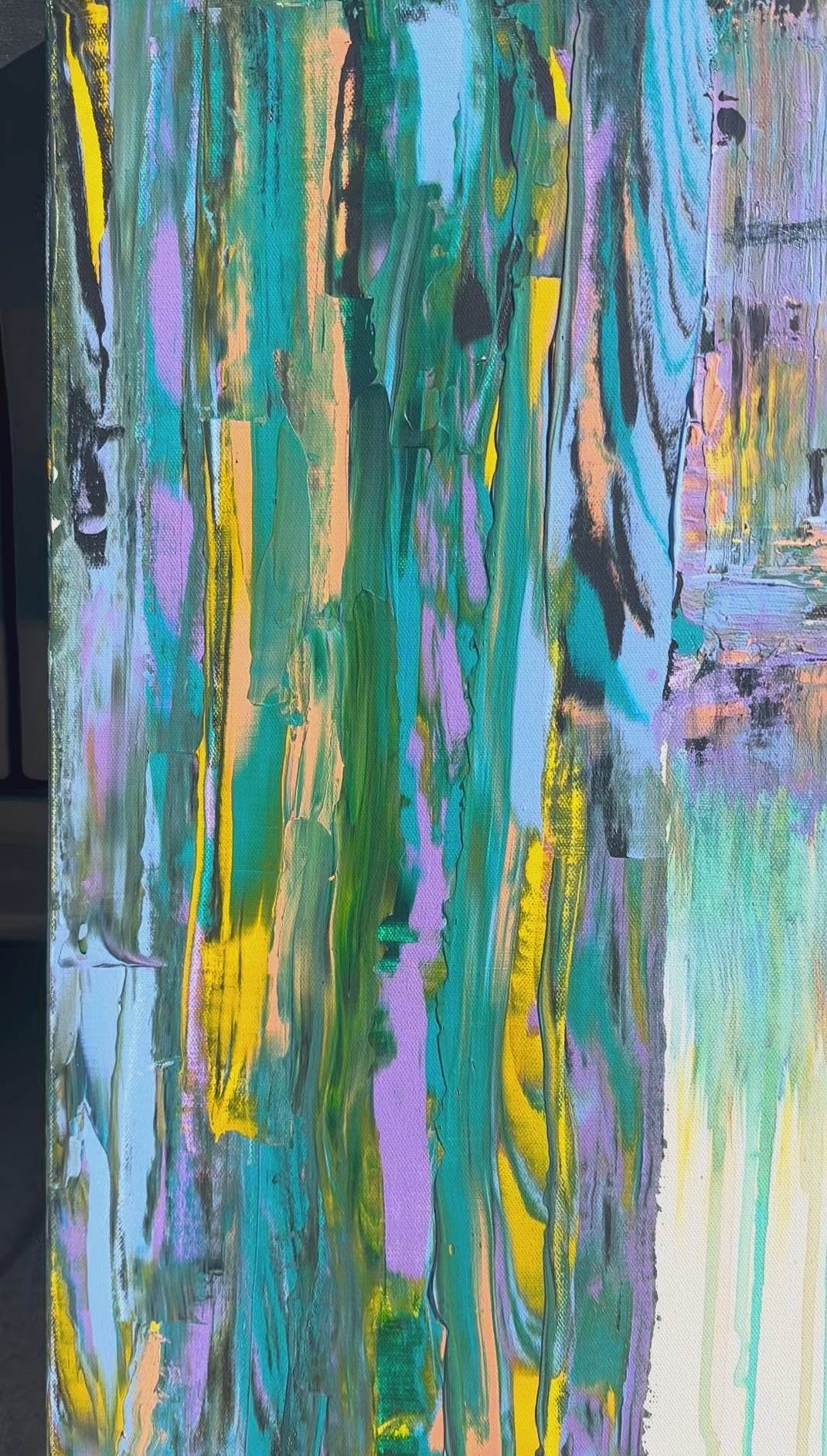 Letting go original art